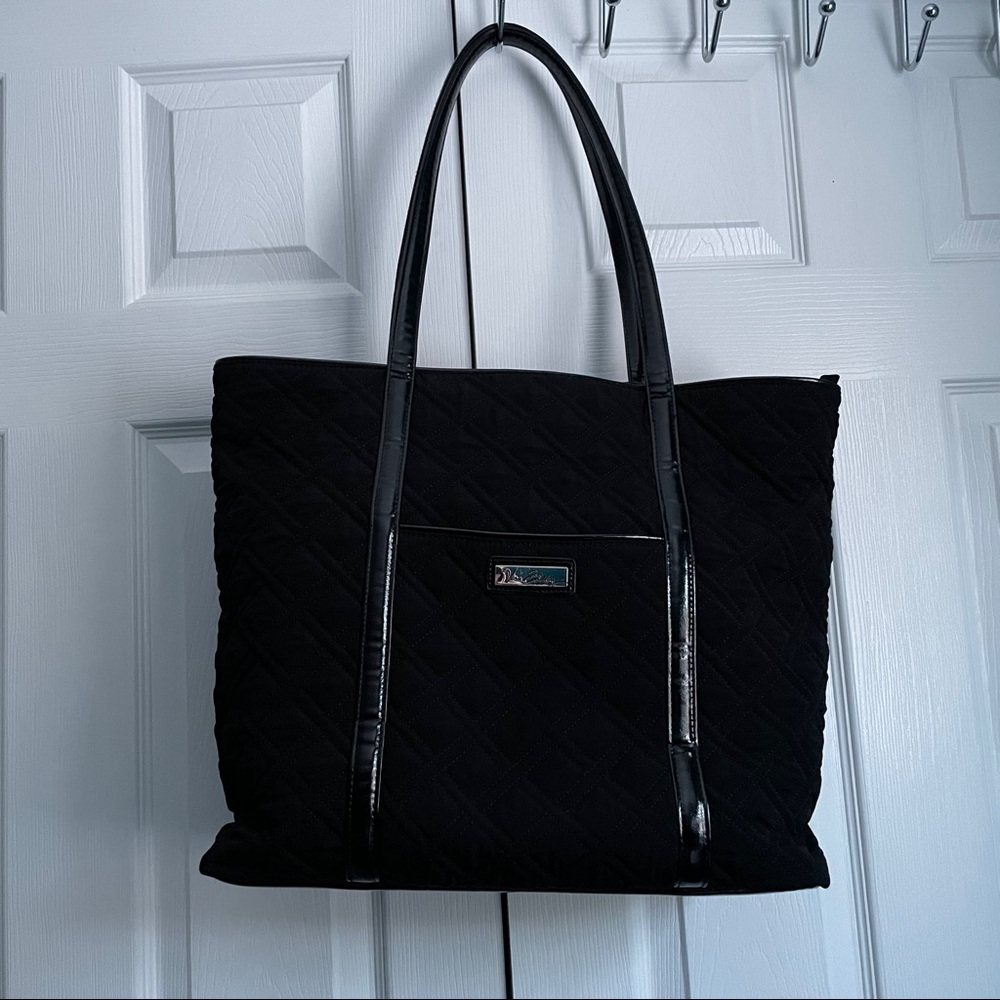 All Black Vera Bradley Tote Bag✨